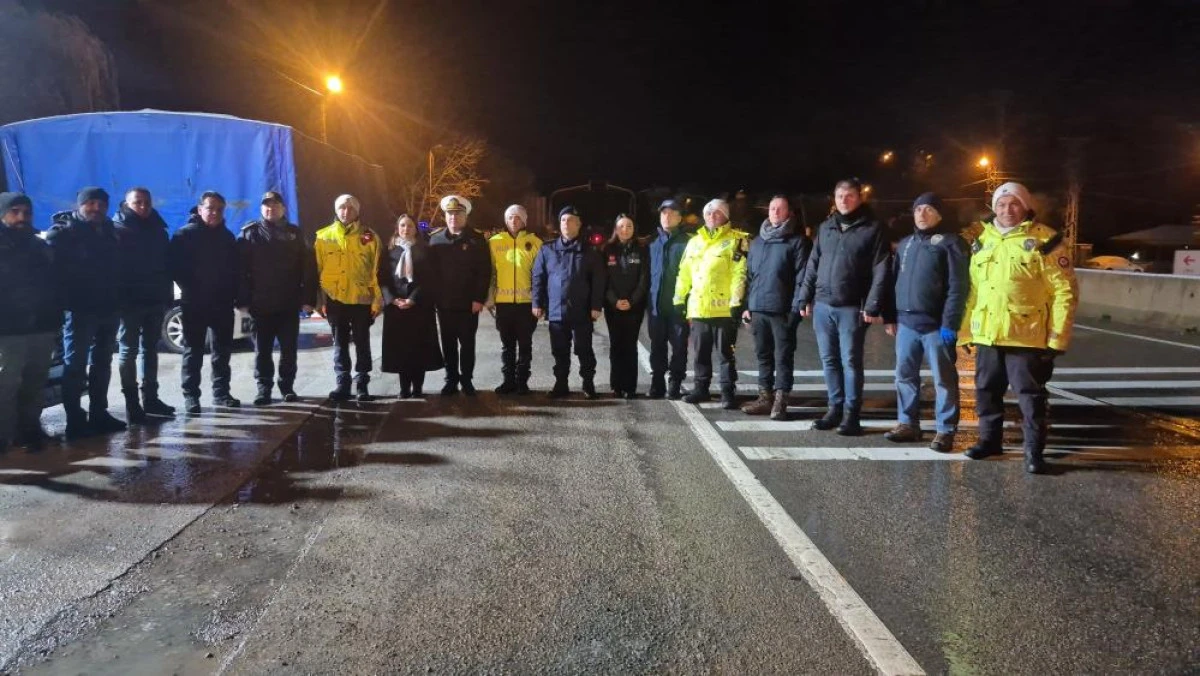 2025 yılın son uygulamasını Vali Nurta&ccedil; Arslan yaptı