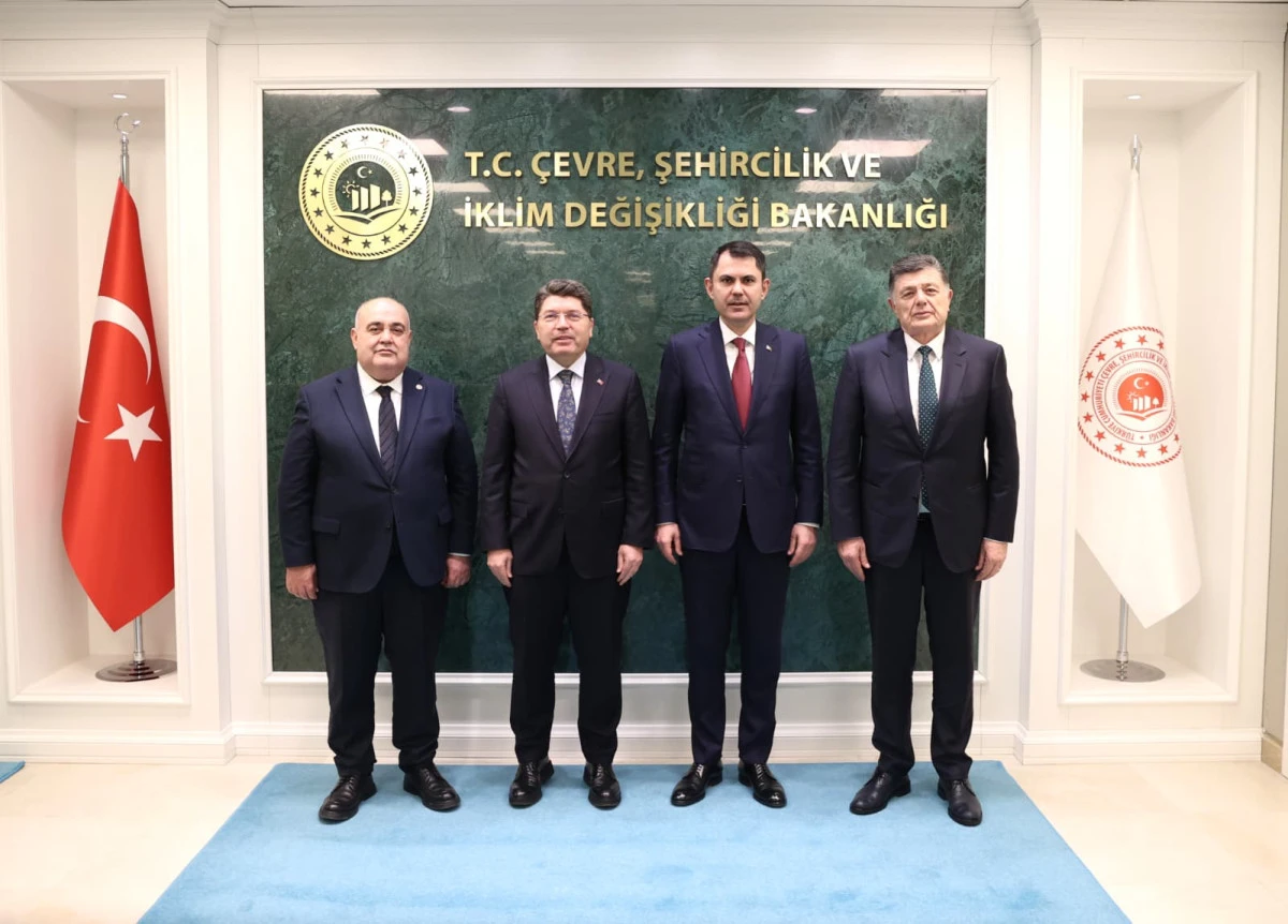 Adalet Bakanı Yılmaz Tun&ccedil;&rsquo;tan Bartın İ&ccedil;in Yatırım G&ouml;r&uuml;şmeler yaptı