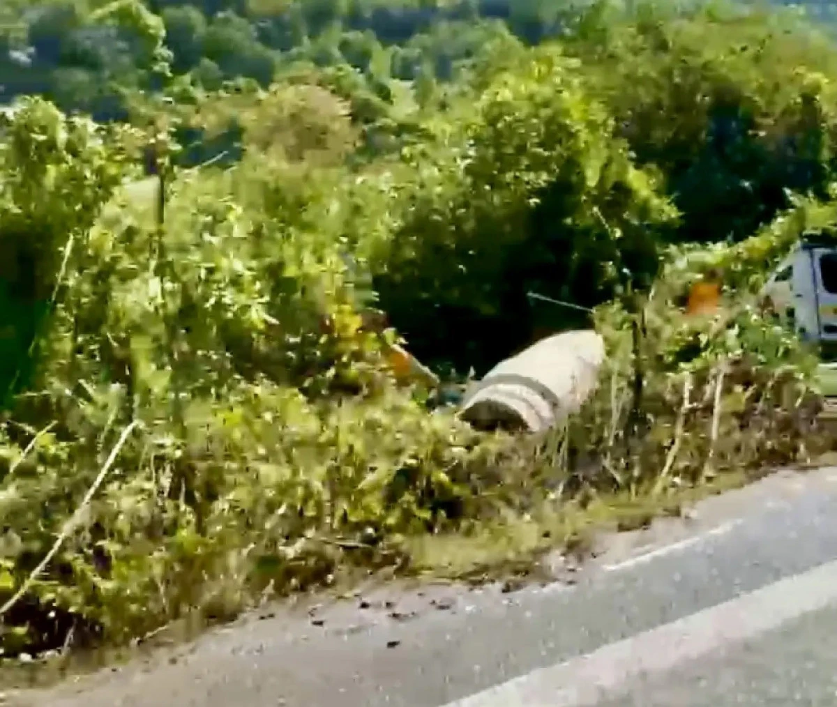 Bartın Kozcağız-Kumluca yolunda trafik kazası meydana geldi