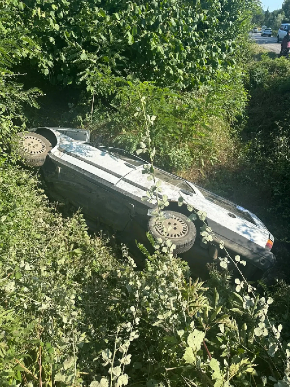 Bartın  S&uuml;tl&uuml;ce Mevkiinde Trafik Kazası
