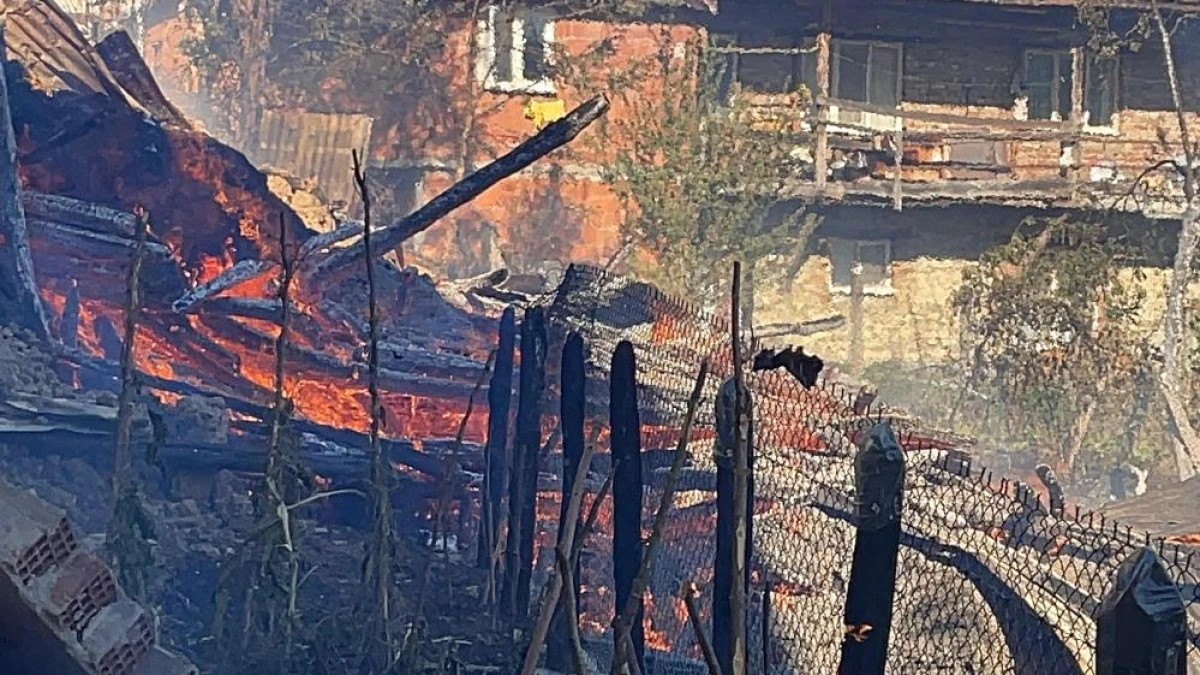 Bartın'da 2 saatte 8 yangın