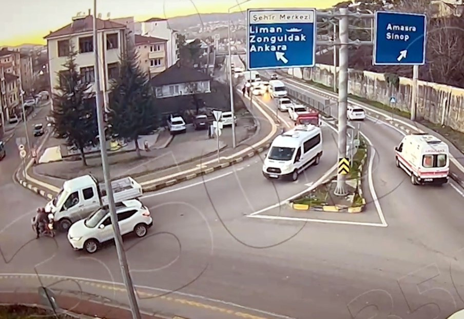 Bartın'da artan kazalara karşı video klipli uyarı