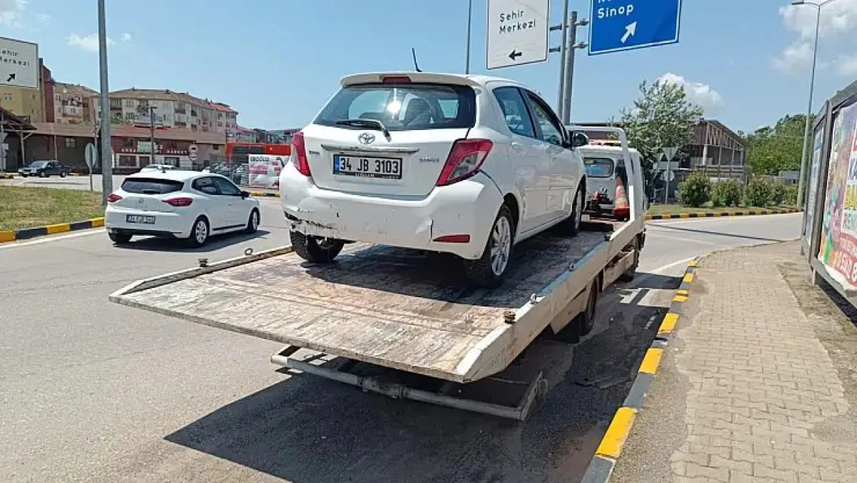 Bartın'da &Ccedil;alıntı Ara&ccedil; Yakalandı