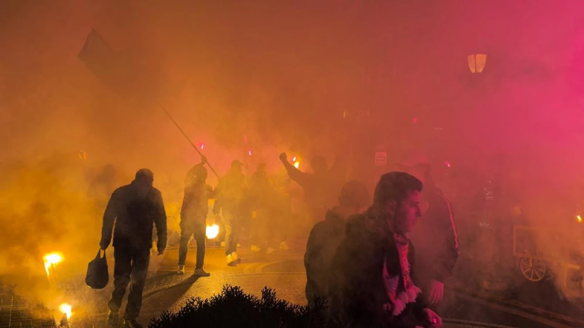 Bartın'da derbi öncesinde hareketli saatler