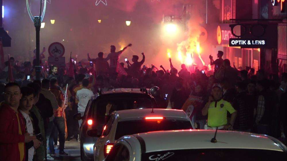 Bartın'da şampiyonluk kutlaması