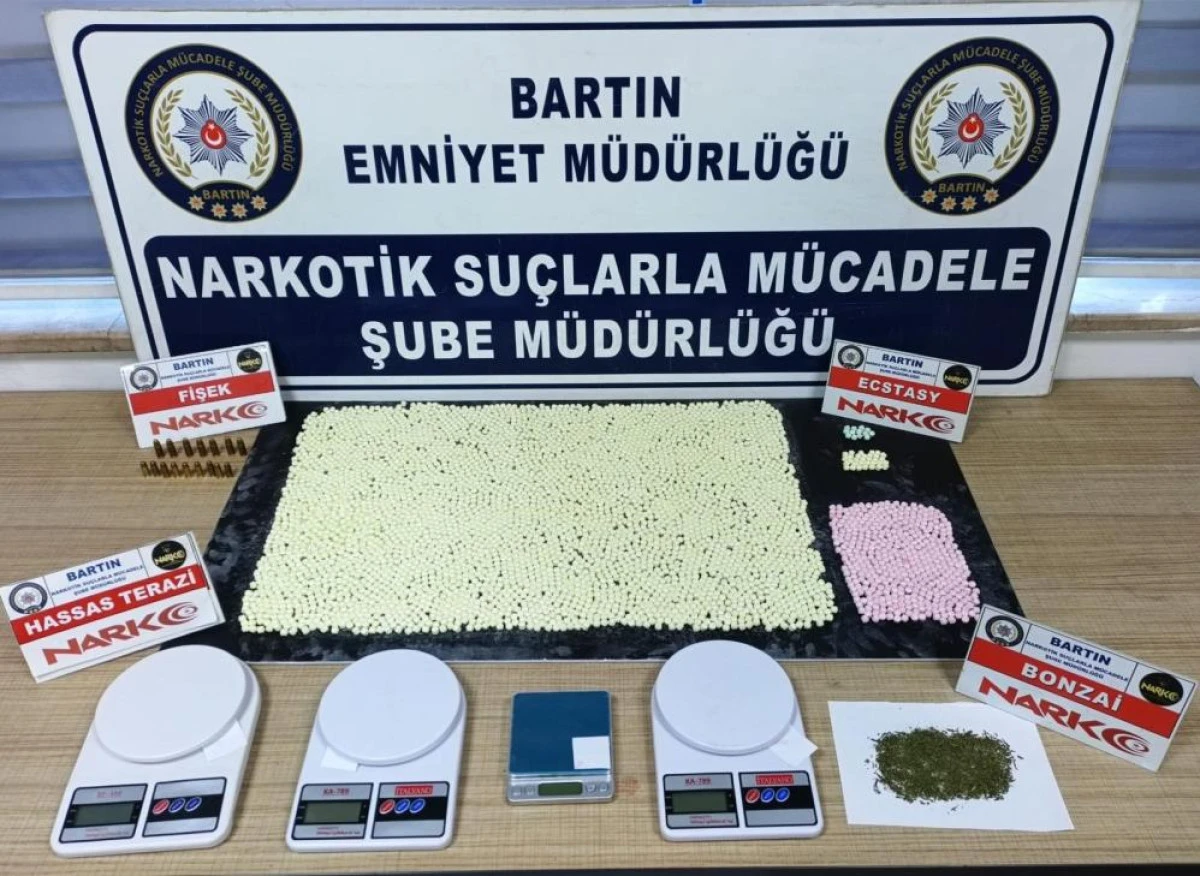 Bartın'da uyuşturucu opersyonu 10 gözaltı