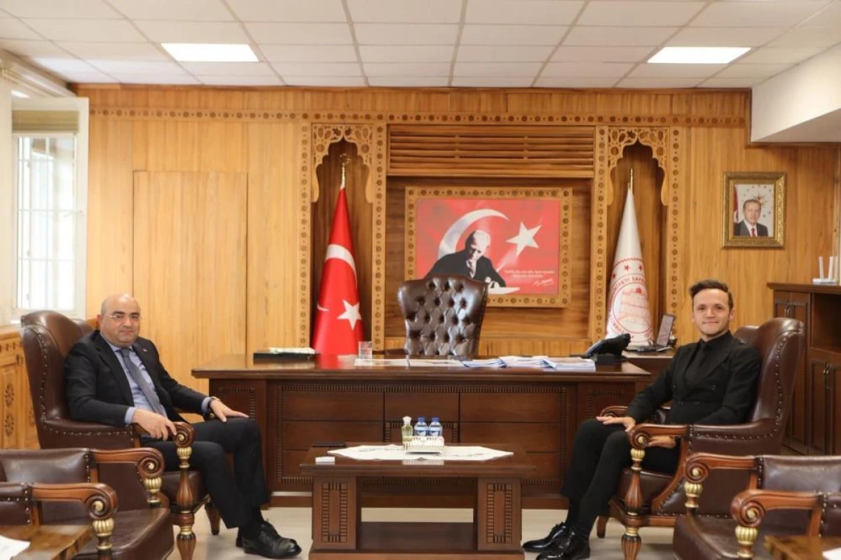 Basın Savcısı Oğuz Yılmaz'dan Kaymakam Baskın’a hayırlı olsun ziyareti