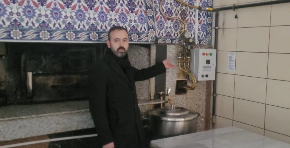 Doğal gaz kesintisi sebebiyle esnaf iş yerlerini a&ccedil;amadı