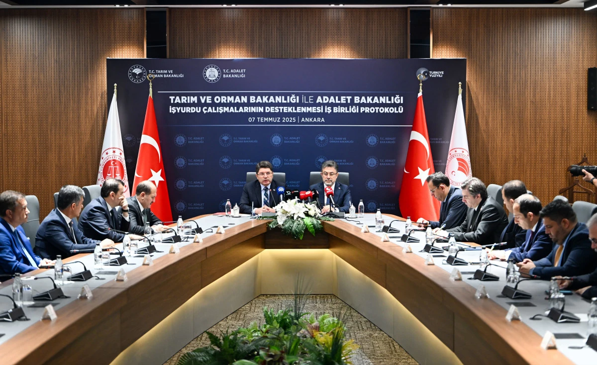 Hükümlülere bitkisel ve hayvansal üretimde teknik eğitim desteği verilmesine yönelik protokol imzalandı