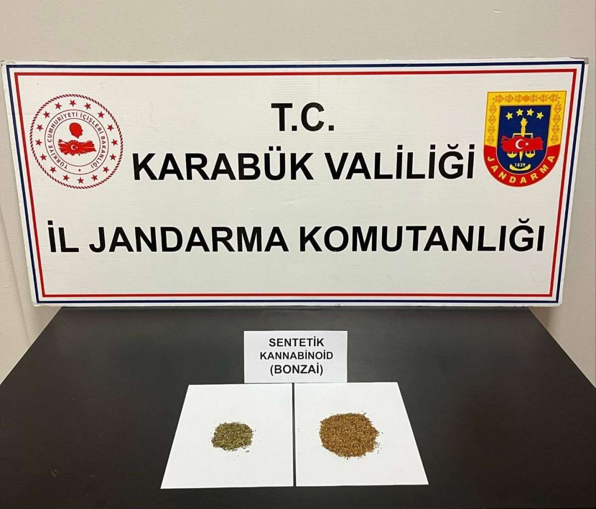 Karabük'te uyuşturucu operasyonu: 2 gözaltı