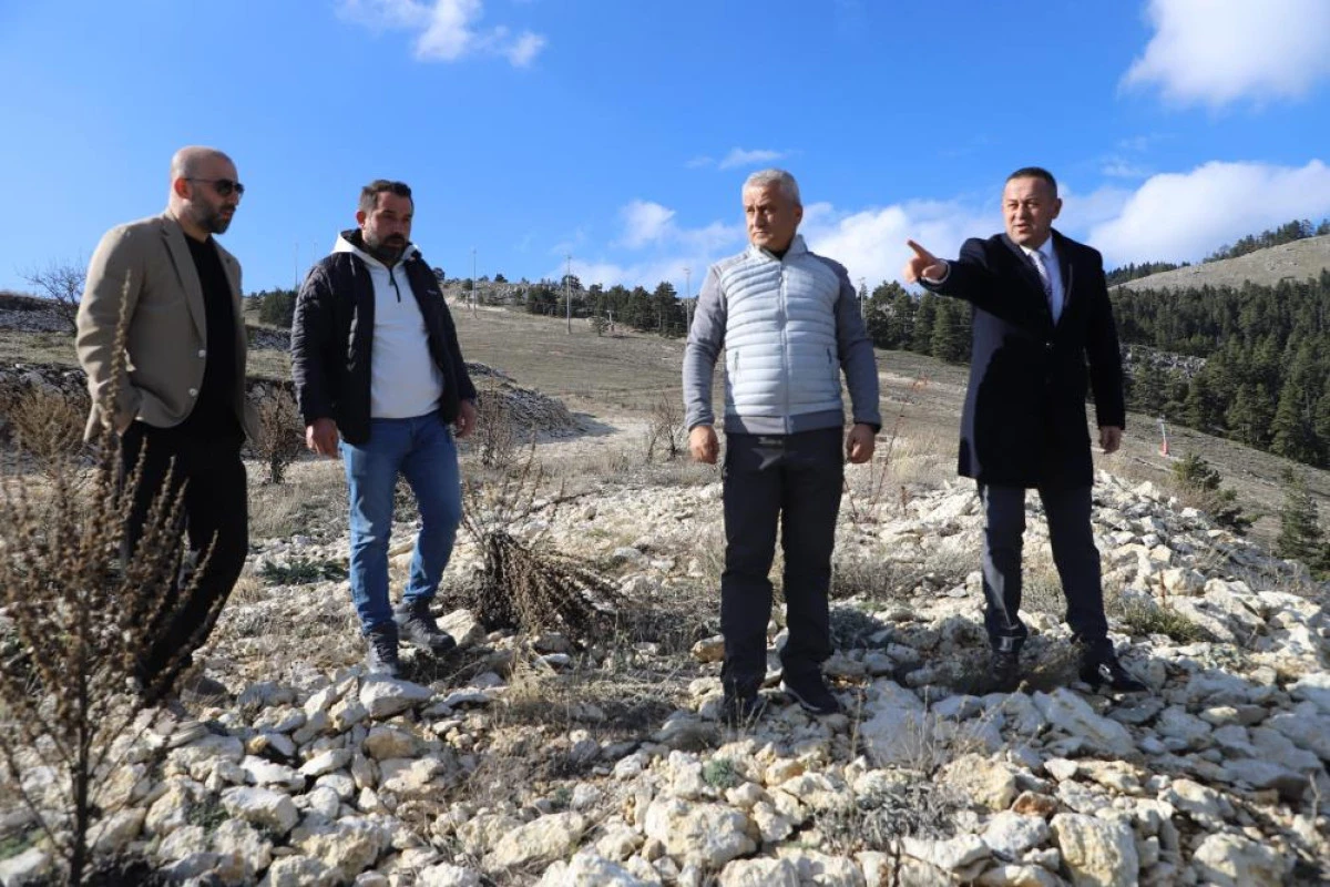 Keltepe Kayak Merkezi'nde sezon hazırlıkları sürüyor