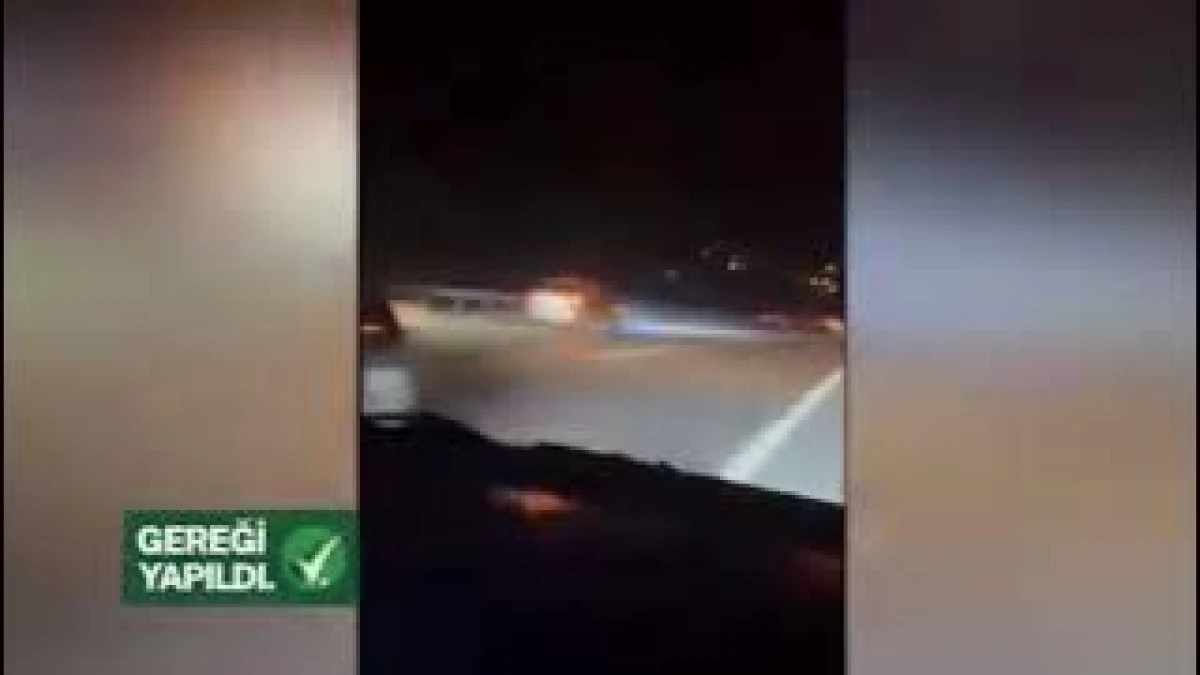 Makas atarak yarış yapan s&uuml;r&uuml;c&uuml;ler yakayı ele verdi