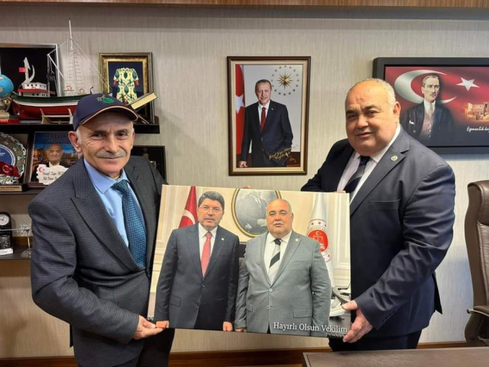 Mustafa Kurt'tan Milletvekili Aldatmaz'a ziyaret