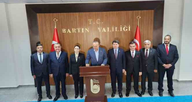 Dışişleri Bakanı Mevlüt Çavuşoğlu Bartın'da