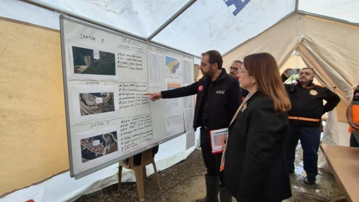 Bartın'da gerçeğini aratmayan sel tatbikatı